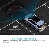 Dash Cam 1080P DVR Dashboard Camera Full HD 3" LCD Screen 170°Wide Angle, WDR, G-Sensor,Loop Recording Motion Detection Excellent Video Images(Black)