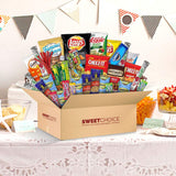 Sweet Choice (40 Count) Ultimate Sampler Mixed Bars, Cookies, Chips, Candy Snacks Box