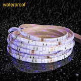 LED Strip Light Waterproof 16.4ft RGB SMD 5050 LED Rope Lighting Color Changing Full Kit