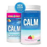 Natural Vitality Calm, The Anti-Stress Drink Mix, Magnesium Supplement Powder, Raspberry Lemon - 16 ounce