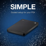 Seagate Game Drive for PS4 Systems 2TB External Hard Drive Portable HDD – USB 3.0, Officially Licensed Product (STGD2000100)