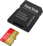 SanDisk 128GB Extreme microSDXC UHS-I Memory Card with Adapter