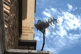 pingbingding HDTV Antenna Amplified Digital Outdoor Antenna with Mounting Pole & 40FT RG6 Coax Cable