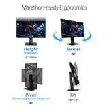 ASUS VG279Q 27" Full HD 1080p IPS 144Hz 1ms (MPRT) DP HDMI DVI Eye Care Gaming Monitor with FreeSync/Adaptive Sync