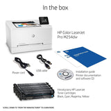 HP LaserJet Pro M254dw Wireless Color Laser Printer, Amazon Dash Replenishment ready (T6B60A)
