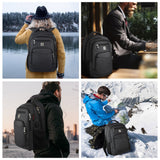 Laptop Backpack,Business Travel Anti Theft Slim Durable Laptops Backpack with USB Charging Port,Water Resistant College School Computer Bag