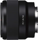 Sony - FE 50mm F1.8 Standard Lens (SEL50F18F)