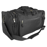 DALIX 20" Sports Duffle Bag w Mesh and Valuables Pockets Travel Gym