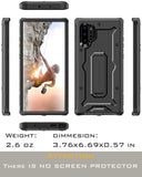 ArmadilloTek Vanguard Designed for Samsung Galaxy Note 10+Plus / Note 10 Plus 5G Case (2019 Release), Black