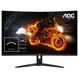 AOC C32G1 32" Curved Frameless Gaming Monitor, FHD 1920x1080, VA Panel, 1ms MPRT, 144Hz, FreeSync, DisplayPort/HDMI/VGA, VESA