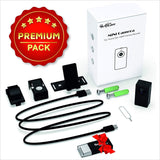 Spy Camera no Wi-Fi Needed - Hidden Camera Motion Activated - Mini Body Camera - Nanny Hidden Small Cam - Tiny Spy Hidden Camera - Spy Hidden Cameras