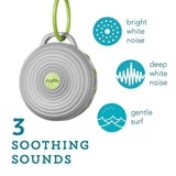 Marpac Hushh Portable White Noise Machine for Baby | 3 Soothing, Natural Sounds with Volume Control | Compact for On-the-Go Use & Travel