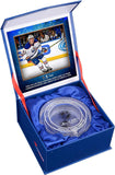 Connor McDavid Edmonton Oilers NHL Debut Crystal Puck