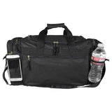 DALIX 20" Sports Duffle Bag w Mesh and Valuables Pockets Travel Gym