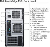 Dell PowerEdge T30 Tower Server - Intel Xeon E3-1225 v5