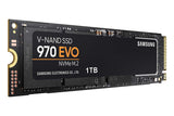 Samsung 970 EVO 1TB SSD (MZ-V7E1T0BW) NVMe M.2 V-NAND Internal Solid State Drive