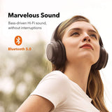 TaoTronics Active Noise Cancelling Headphones [Upgraded] Bluetooth Headphones SoundSurge 60 Over Ear Headphones Wireless Headphones Deep Bass