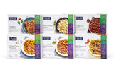 HMR Customer Favorites Entree Pack 1 ea Penne Pasta w/Meatballs, Rotini Chicken Alfredo, Beef Stroganoff, Lasagna w/Meat Sauce,