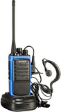 Arcshell Rechargeable Long Range Two-Way Radios with Earpiece 4 Pack UHF 400-470Mhz