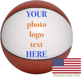 Custom Personalized Basketball - 9 Inch Mid Size Basketball