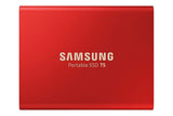 Samsung T5 Portable SSD - 1TB - Metallic Red - USB 3.1 External SSD (MU-PA1T0R/WW)