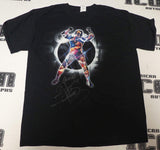 Hiroshi Tanahashi Signed New Japan Pro Wrestling Shirt BAS COA ROH IWGP Ace Auto