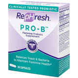 RepHresh Pro-B Probiotic Supplement for Women, 30 Oral Capsules