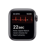 Apple Watch Series 5 (GPS, 40mm) - Space Gray Aluminum Case with Black Sport Band