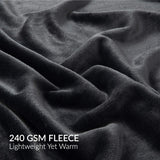 Bedsure Fleece Blanket Twin Size Black Lightweight Super Soft Cozy Luxury Bed Blanket Microfiber