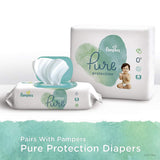 Baby Wipes, Pampers Aqua Pure Sensitive Water Baby Diaper Wipes, Hypoallergenic and Unscented, 672 Total Wipes
