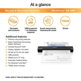 Epson Workforce ES-55R Portable Sheet-fed Document Scanner Accounting Edition for PC and Mac