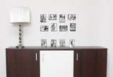 MCS Frame, 3.5 by 5-Inch, Black Format 12-Pack, 3.5 x 5 Inch