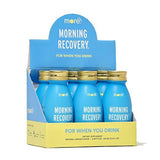 Morning Recovery: Patent-Pending Liver Protection, Hydration Shot (Pack of 6) - New & Improved Original Lemon Flavor