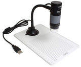 Plugable USB Digital Microscope 250x Magnification, Compatible with Windows, Mac, Linux, Microscope for Kids, Coin Collectors, STEM, Students