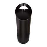 Umbra Skinny Sleek & Stylish Bathroom Trash, Small Garbage Can Wastebasket for Narrow Spaces at Home or Office, 2 Gallon Capacity, Black, 2-Pack