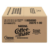 Nestle Coffee-mate Coffee Creamer, French Vanilla, liquid creamer singles, Pack of 180