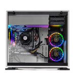 SkyTech Shiva Gaming Computer PC Desktop – Ryzen 5 2600 6-Core 3.4 GHz, NVIDIA GeForce RTX 2060 6G, 500G SSD, 16GB DDR4, RGB, AC WiFi
