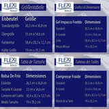 FlexiKold Gel Ice Pack (Standard Large: 10.5" x 14.5") - One (1) Reusable Cold Therapy Pack