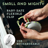 Marpac Hushh Portable White Noise Machine for Baby | 3 Soothing, Natural Sounds with Volume Control | Compact for On-the-Go Use & Travel
