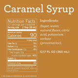 Starbucks Naturally Flavored Coffee Syrup Variety Pack, 2 Vanilla, 1 Hazelnut, 1 Caramel (4 Bottles Total)