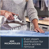 Rowenta DW5080 1700-Watt Micro Steam Iron Stainless Steel Soleplate