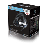 Gaming Headset for PS4, Xbox One, PC Headphones with Microphone LED Light Mic for Nintendo Switch Playstation Computer, K5 pro (Black&Blue)