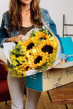Benchmark Bouquets Rays of Sunshine, With Vase (Fresh Cut Flowers)
