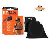 KT Tape Pro Kinesiology Sports Tape, Latex Free, Water Resistant, Therapeutic Tape, Pro & Olympic Choice, Precut & Uncut Options, 1 Roll