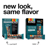 KIND Bars, Dark Chocolate Nuts & Sea Salt, Gluten Free, Low Sugar, 1.4oz, 12 Count