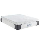 Classic Brands Cool Gel 1.0 Ultimate Gel Memory Foam 14-Inch Mattress with BONUS Pillow, Twin
