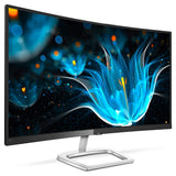 Philips 328E9QJAB 31.5" Curved Frameless Monitor, Full HD 1080P, 128% sRGB & 102% NTSC, Freesync, HDMI/DisplayPort/VGA, Vesa