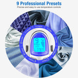 Beautural 1800-Watt Steam Iron with Digital LCD Screen