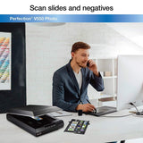 Epson Perfection V550 Color Photo, Image, Film, Negative & Document Scanner with 6400 dpi optical resolution