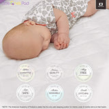 Little One's Pad Pack N Play Crib Mattress Cover - 27" X 39" - Fits Most Baby Portable Cribs, Play Yards and Foldable Mattresses - Waterproof